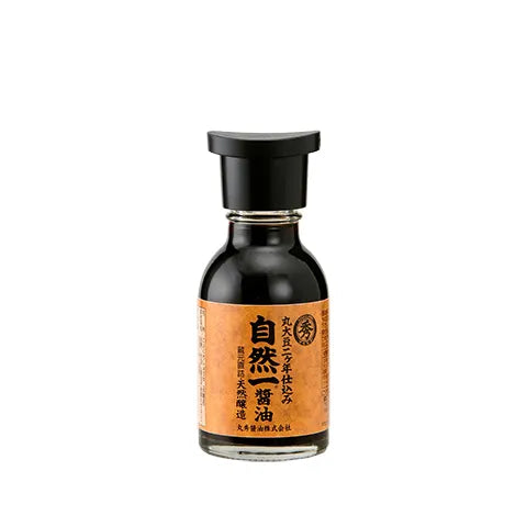 丸秀醤油 丸大豆二ヶ年仕込み 天然醸造 自然一醤油300ml 濃口醤油 丸秀醤油 佐賀 九州