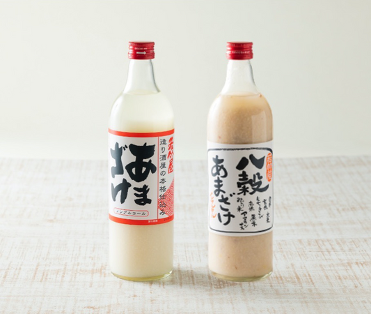 創業元禄12年 若竹屋 あまざけ 八穀あまざけ 飲み比べセット 720ml 各1本 ノンアルコール 腸活 麹甘酒 福岡