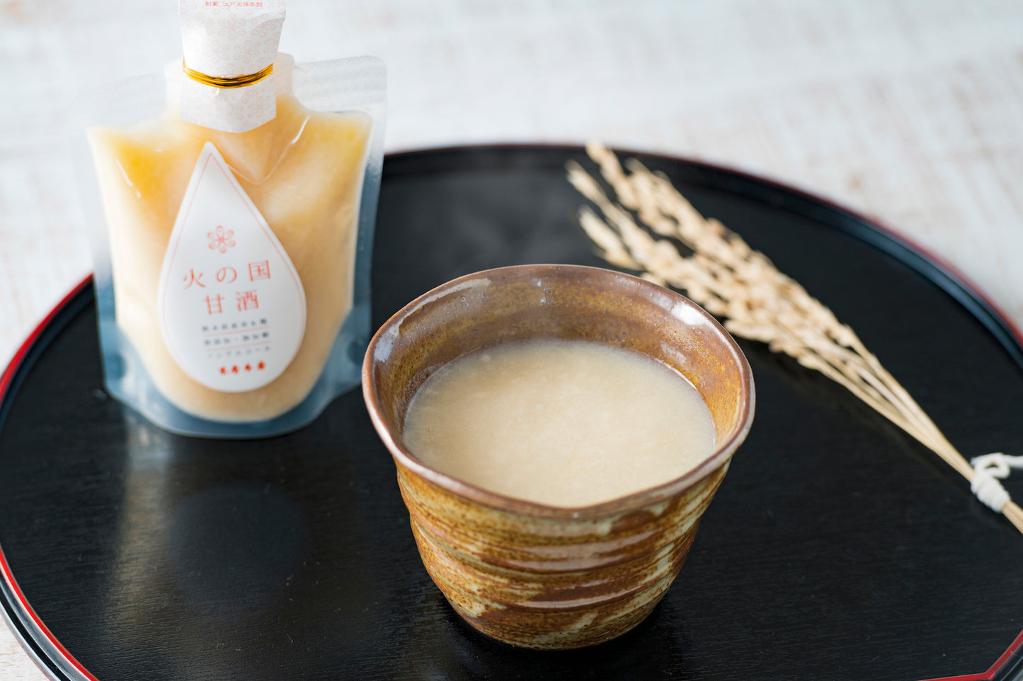 【蔵本直送】木屋食品 190年続く麹屋の 無添加 麹あまざけ 火の国 甘酒 (濃縮タイプ) 190ml 熊本