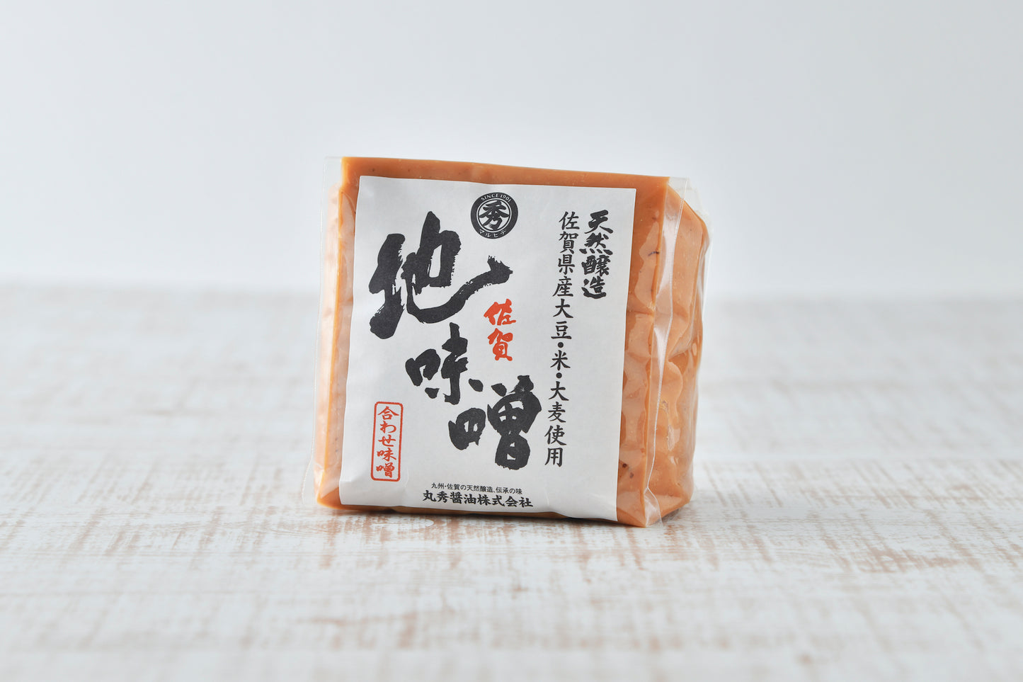 丸秀醤油 天然醸造 合わせ味噌 700g 佐賀県産大豆 米 大麦使用 佐賀地味噌 白味噌 九州味噌 田舎味噌