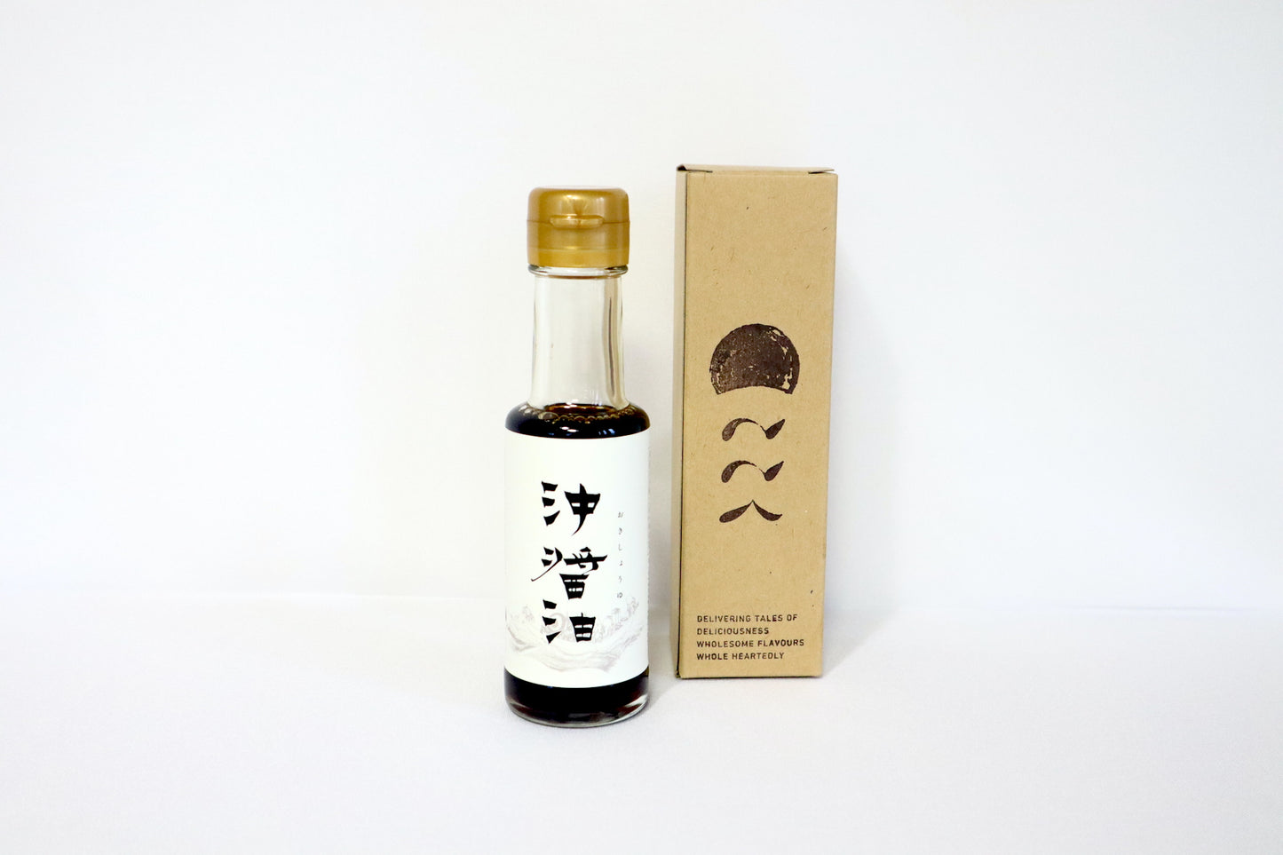 ここく 沖醤油 100ml (淡口) 自然栽培 無農薬 丸大豆醤油 黒潮 使用 宮崎
